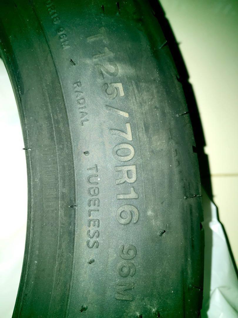 NEW ! R16 Spare Tyre never usedPrice reduced , Car Accessories, Tyres