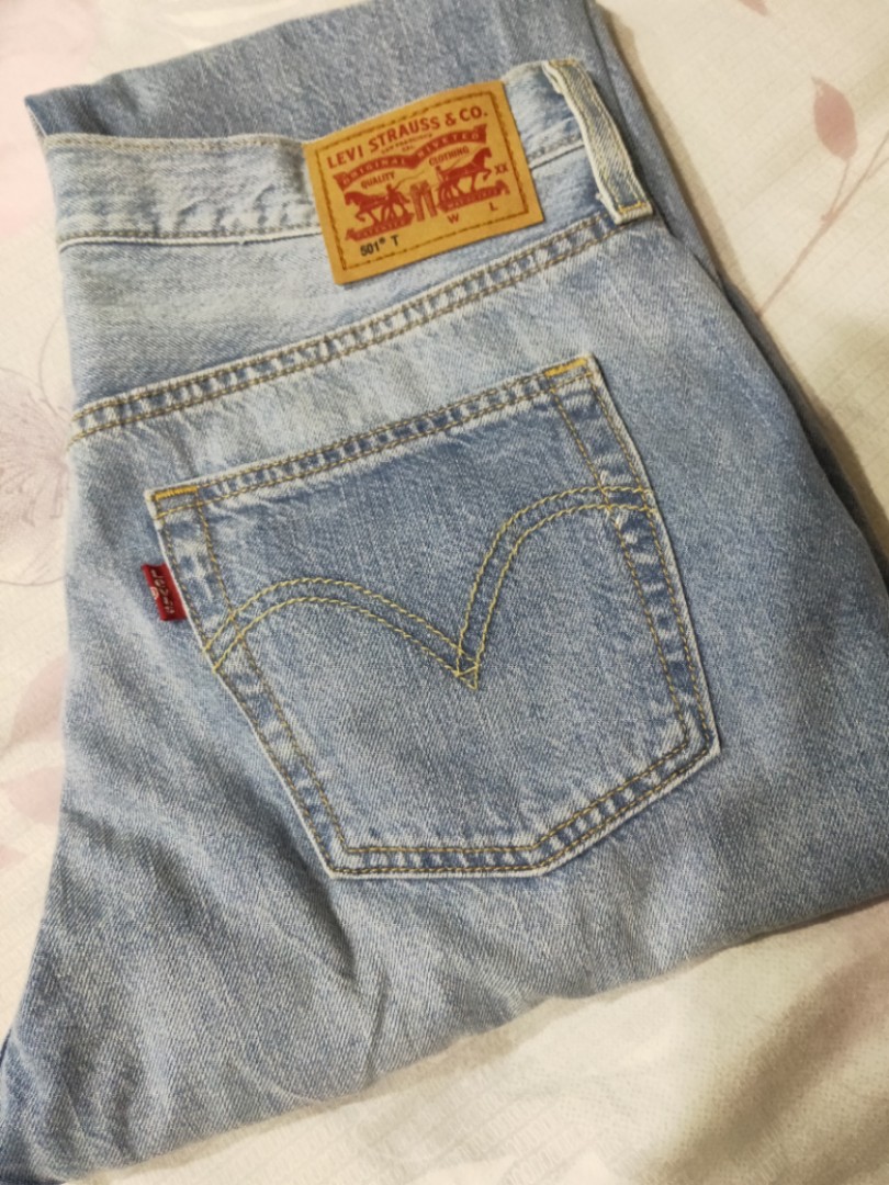 501 taper jeans womens