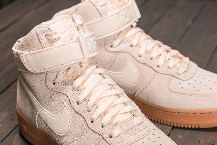 air force 1 mid beige