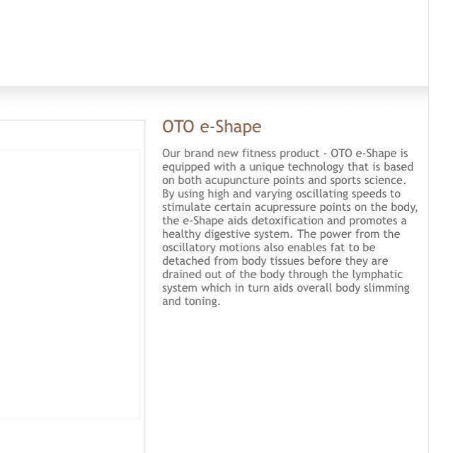 OTO e-Shape (Category: Massage Devices) located in Singapore. Submitted by supportplox (Listing ID 145306434, Image 2). Description: brand new & unopened nego possible .