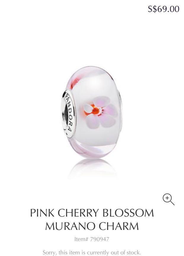 Cherry blossom pandora charm online
