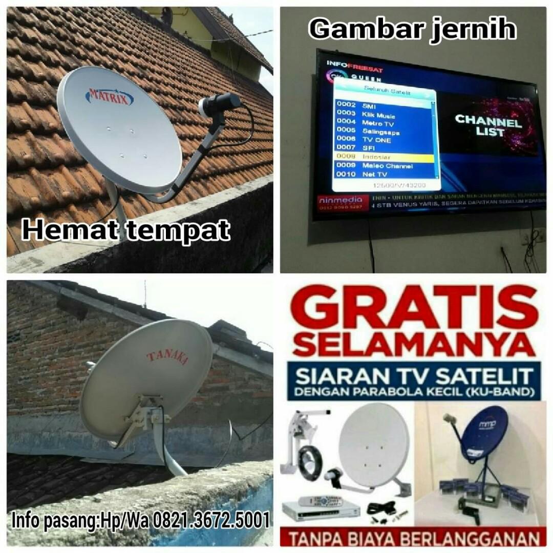 Parabola mini tanpa iuran, Elektronik, Lainnya di Carousell