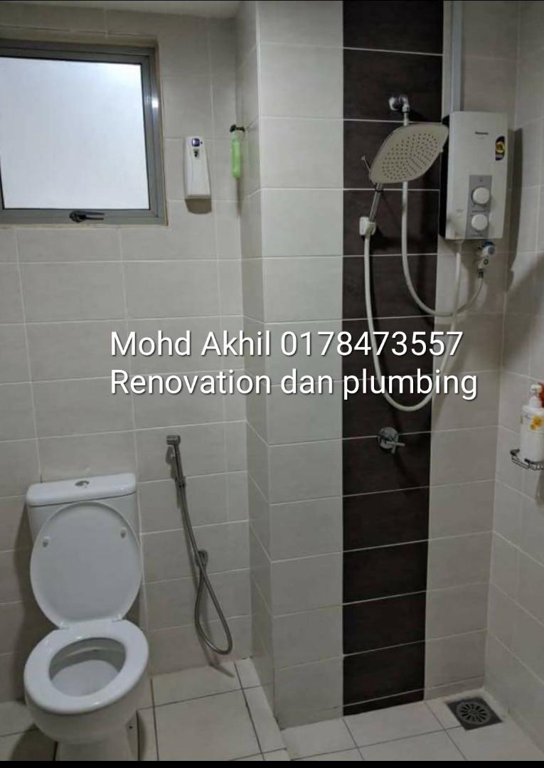 Pasang Tiles Bilik Air Mohd Akhil 0178473557 Tukang Paip Plumbing Cat Rumah Baiki Atap Bocor Dan Renovation Rumah Wangsa Maju Services Home Services Renovations On Carousell