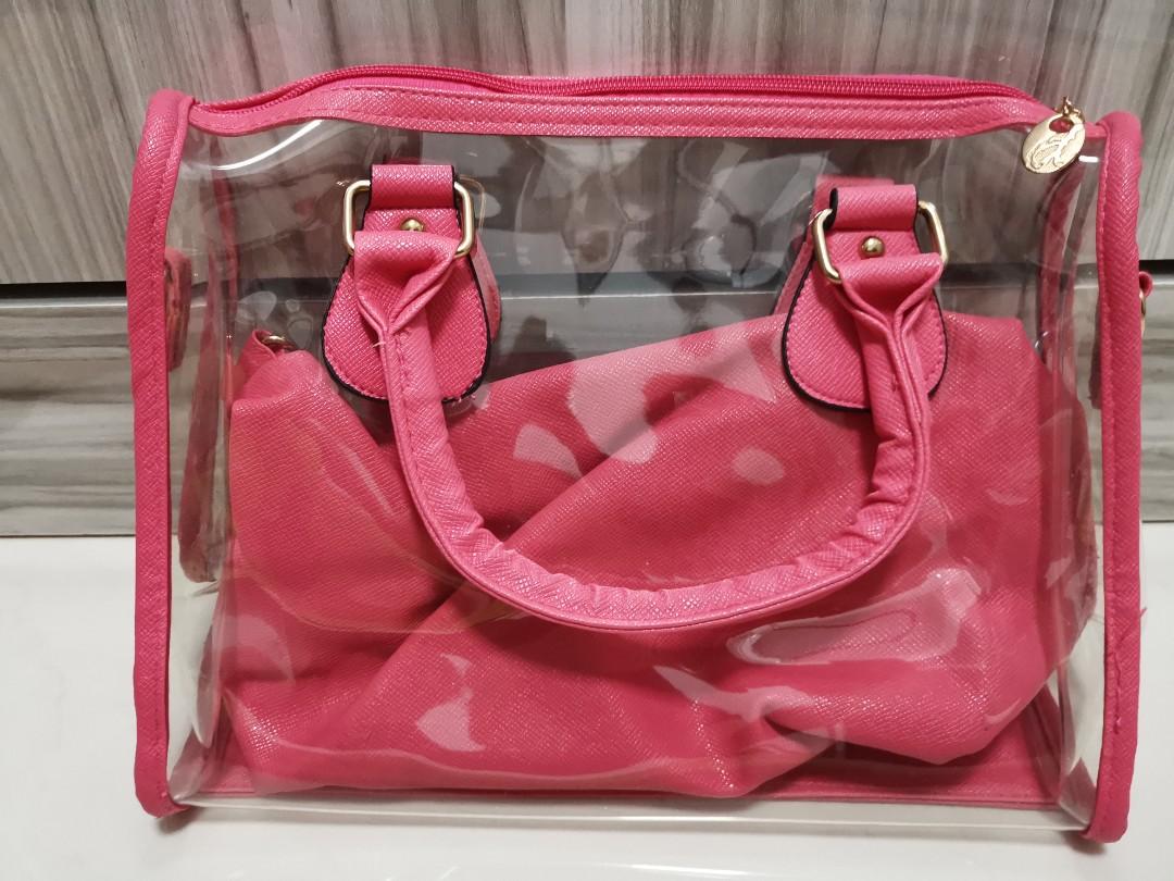 small see through bags