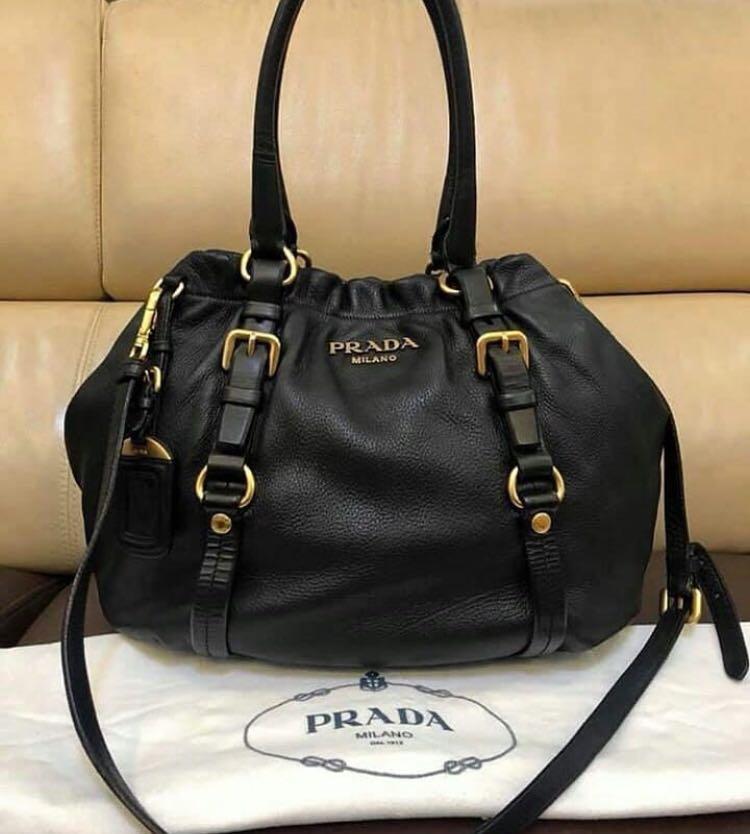 prada two way bag