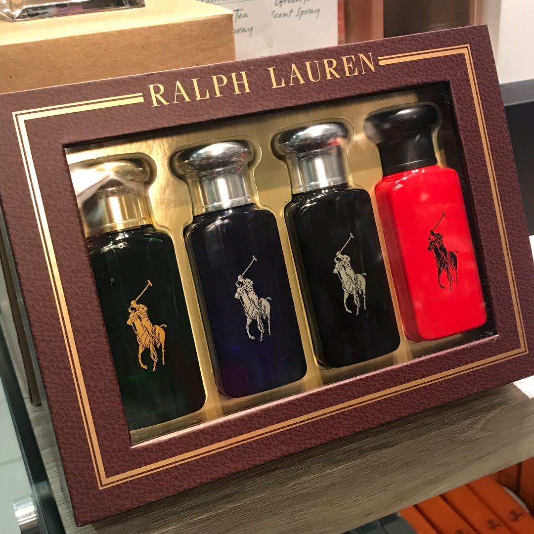 ralph lauren set of 4 perfume