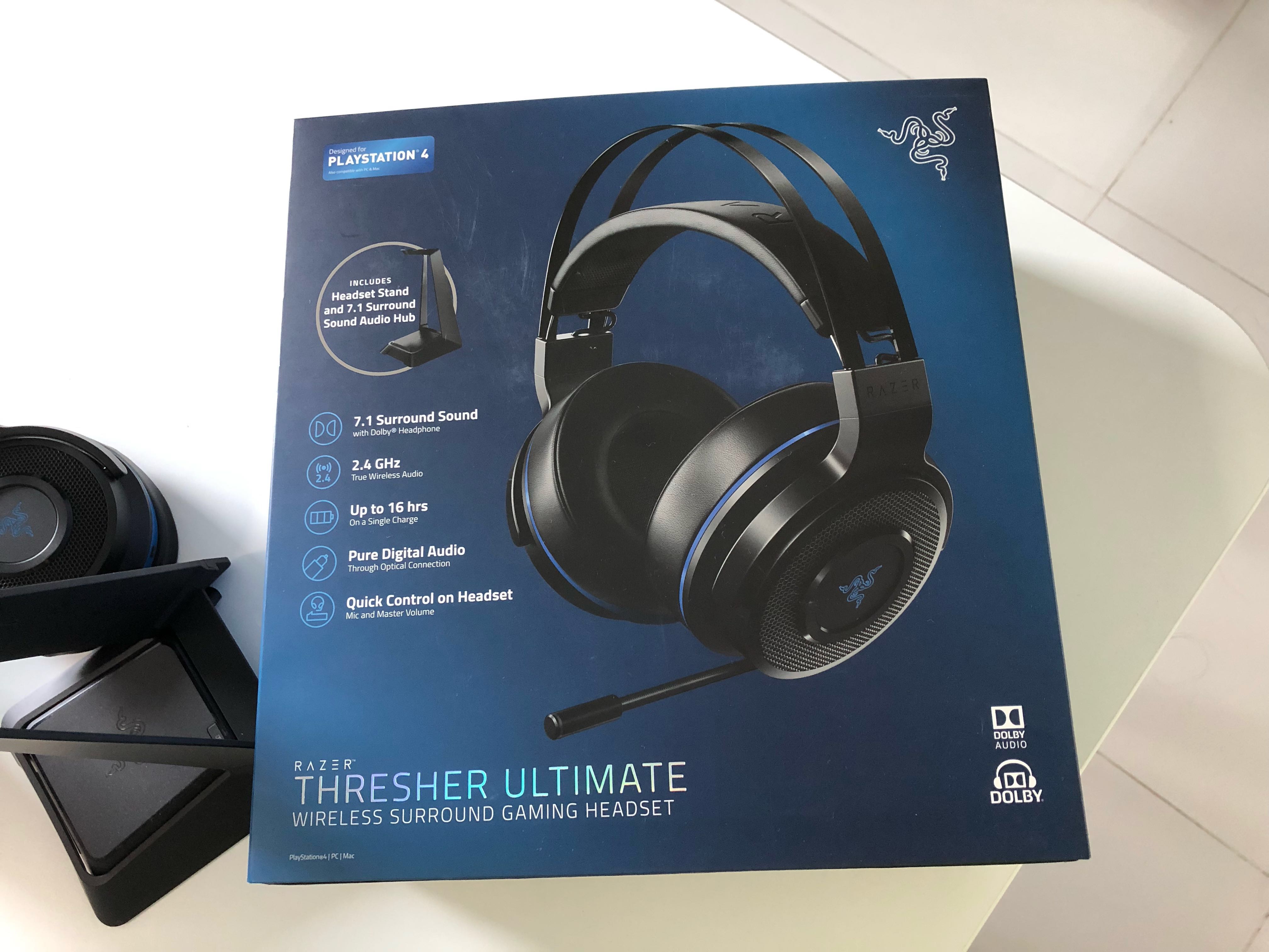 razer wireless ps4 headset