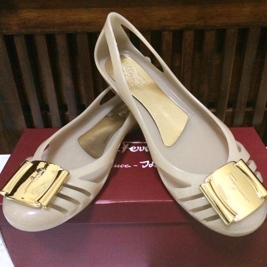 Ferragamo jelly cheap shoes 2018