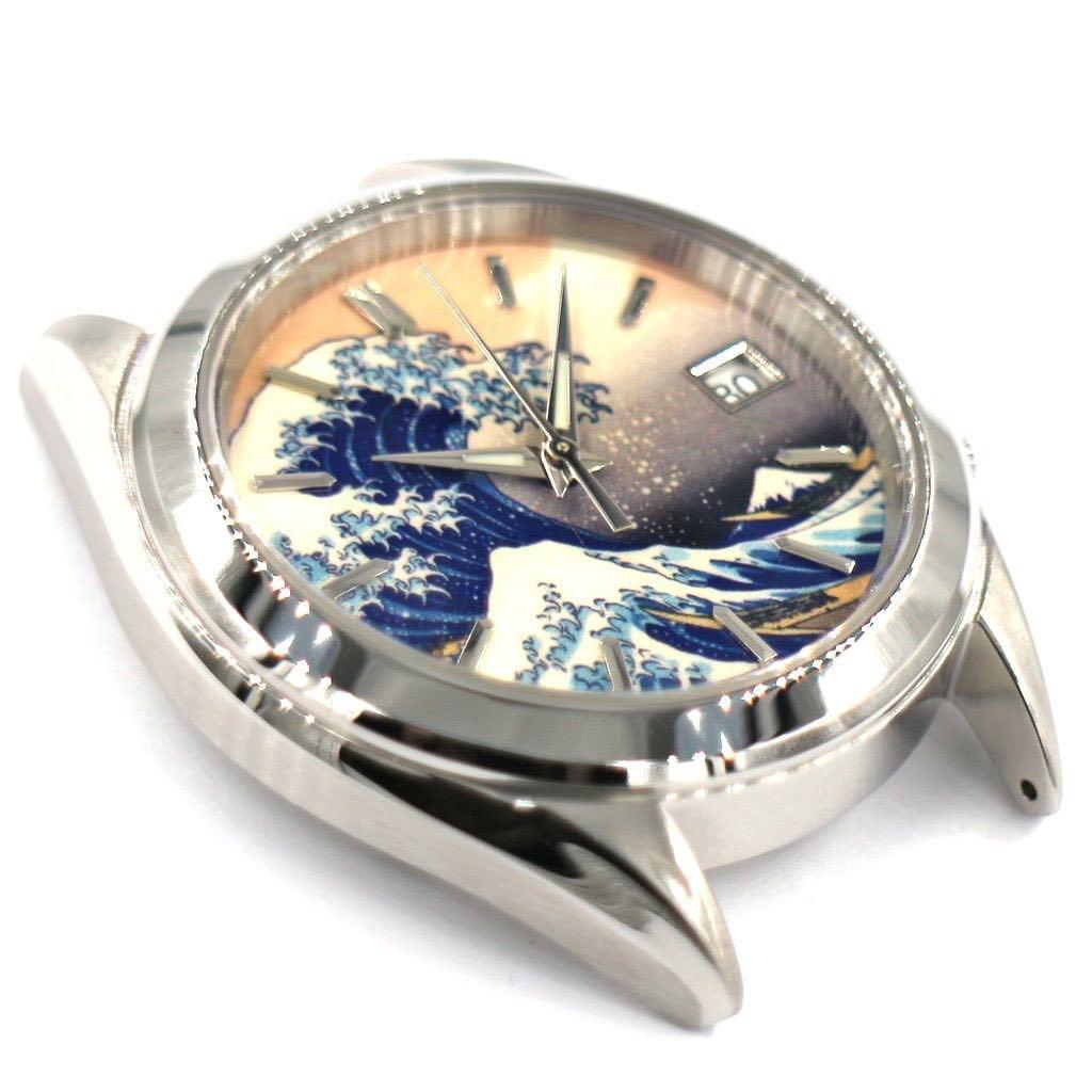 The Perfected Prototype Dial Has Found A New Home In Japan Congrats To The  New Owner!! The Great Wave Off Kanagawa … Seiko Mod, Seiko, Great Wave Off  Kanagawa 
