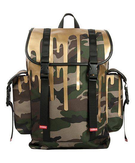 Gold drip backpack cheap