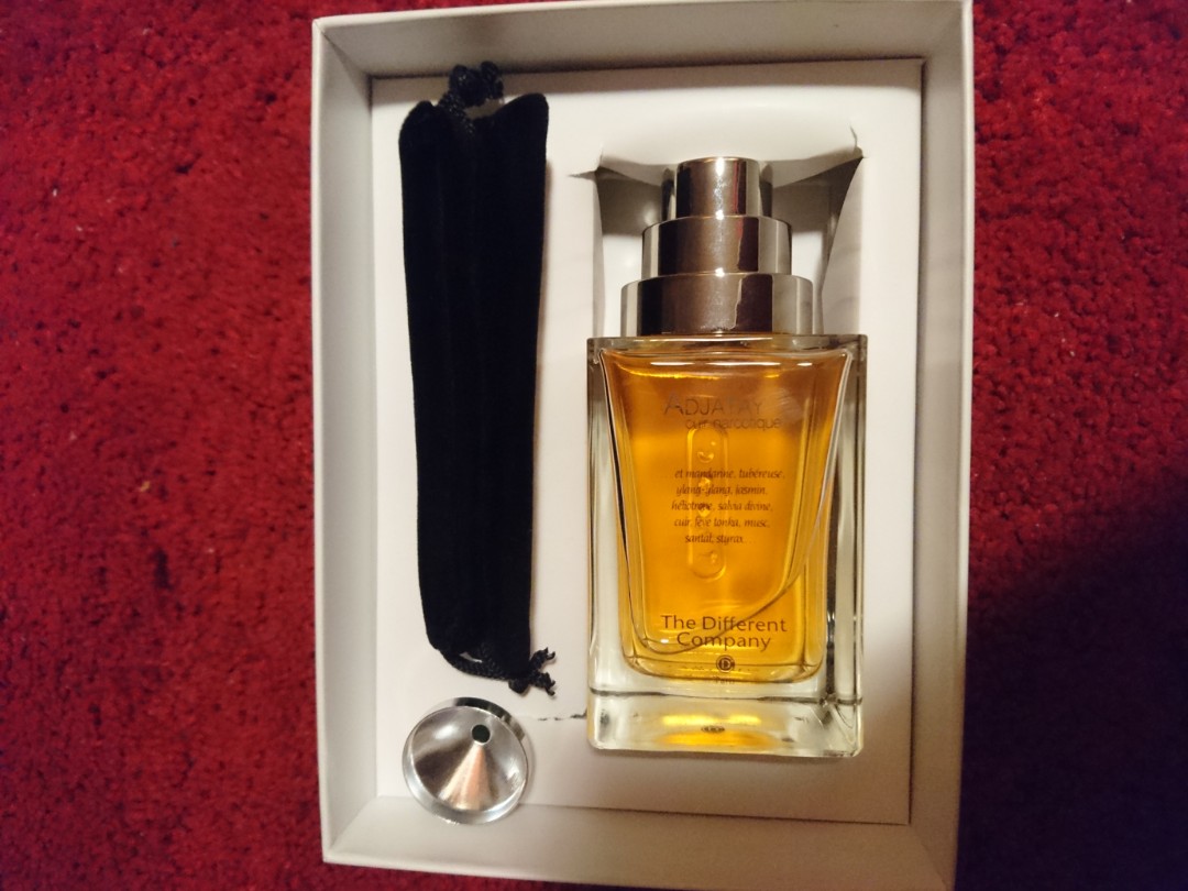 ADJATAY Eau de Parfum EDP, cuir narcotique, by The Different Company (100ml)