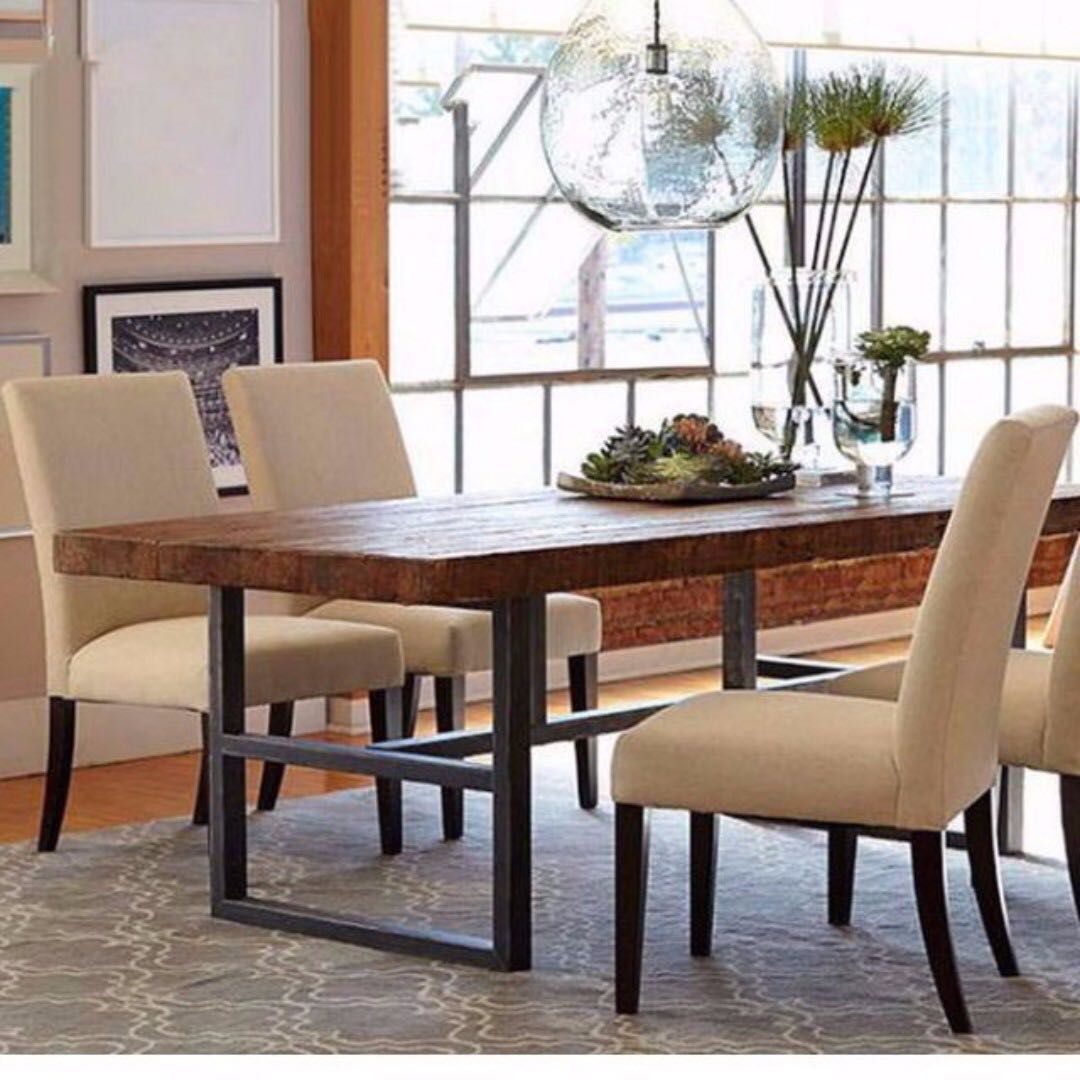 Tsdt00f Solid Wood Dining Office Study Table Tsdt 1d Sp Disc Furniture Tables Chairs On Carousell