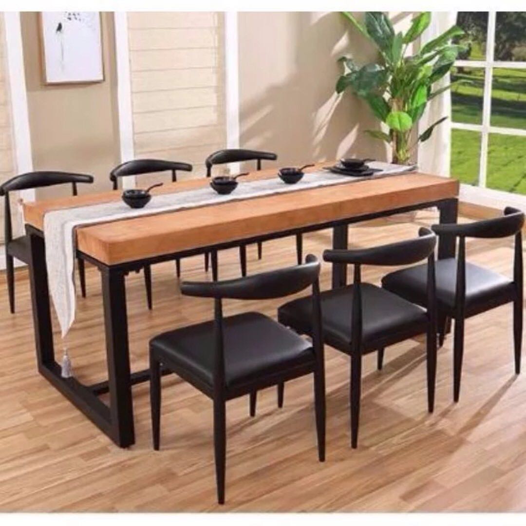 Tsdt00g Solid Wood Dining Office Study Table Tsdt 1d Sp Disc Furniture Tables Chairs On Carousell