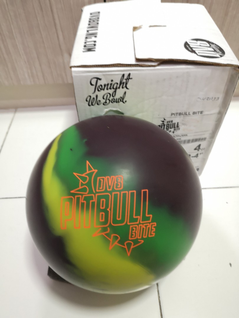 pitbull bowling ball
