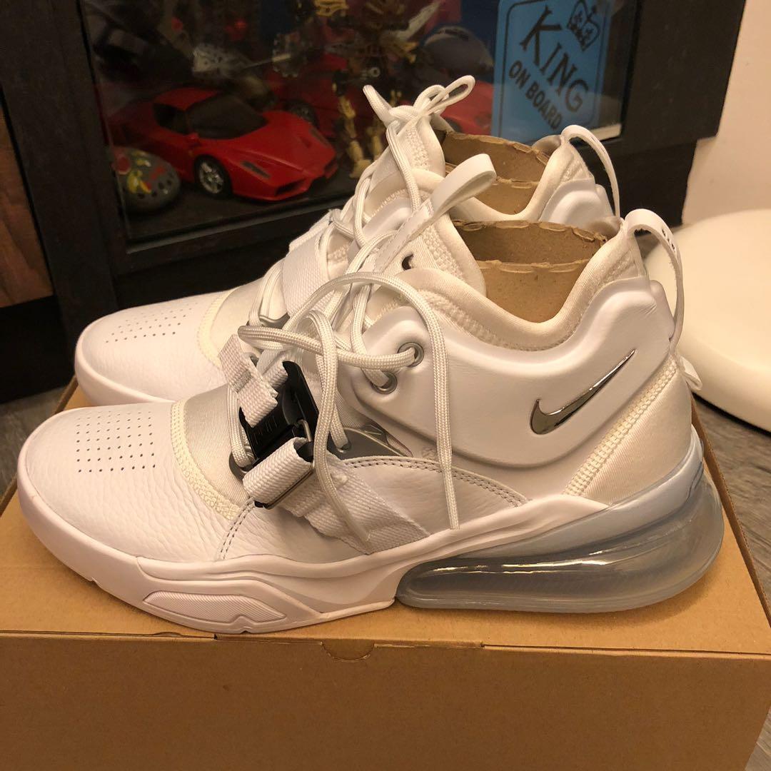 nike air force 270 triple white