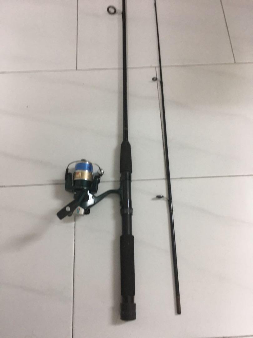 Used fishing rod and reel Clearance