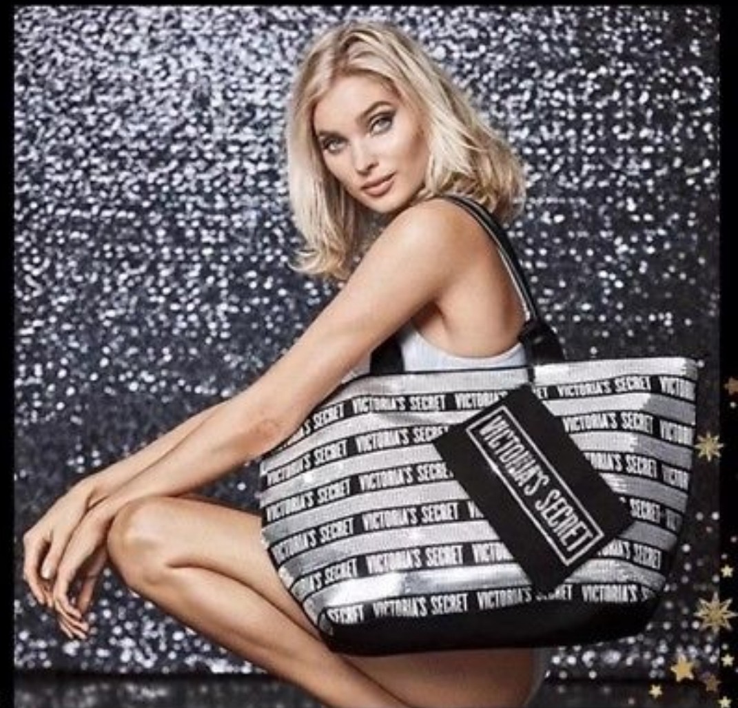 Victorias Secret Limited Edition Sequin Tote Bag Women s Fashion Bags Wallets Tote Bags on Carousell
