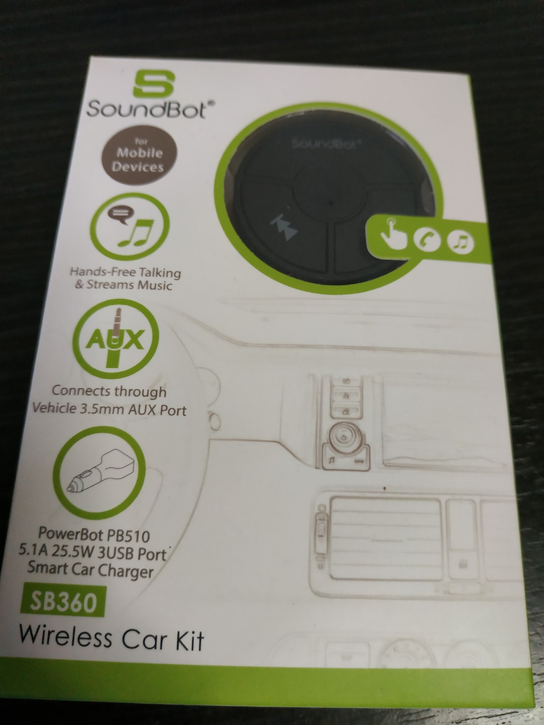 Wireless car kit, Audio, Portable Audio Accessories on Carousell