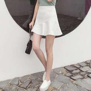 White skirt