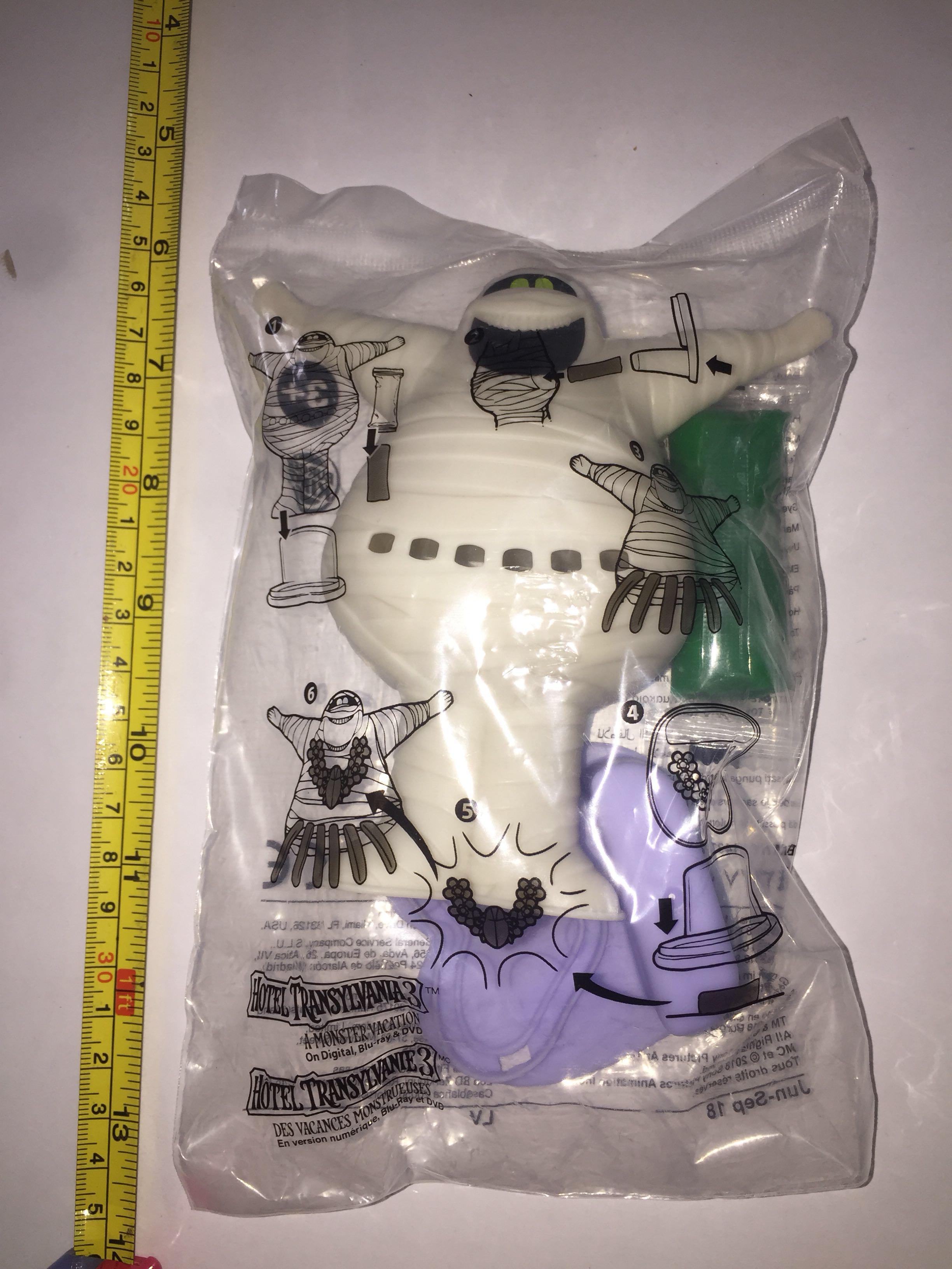 Burger king hotel transylvania 3 toys on sale