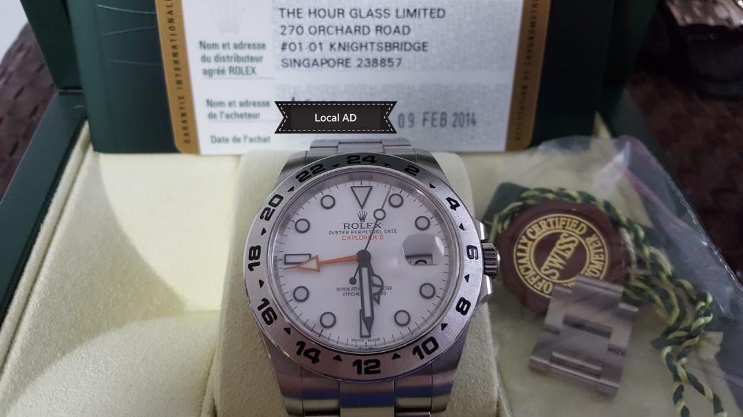 rolex explorer scratches