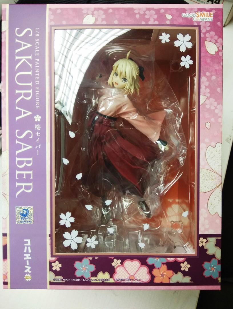 全新日版再販櫻saber沖田總司pvc Figure Fate Grand Order 興趣及遊戲 玩具 遊戲類 Carousell