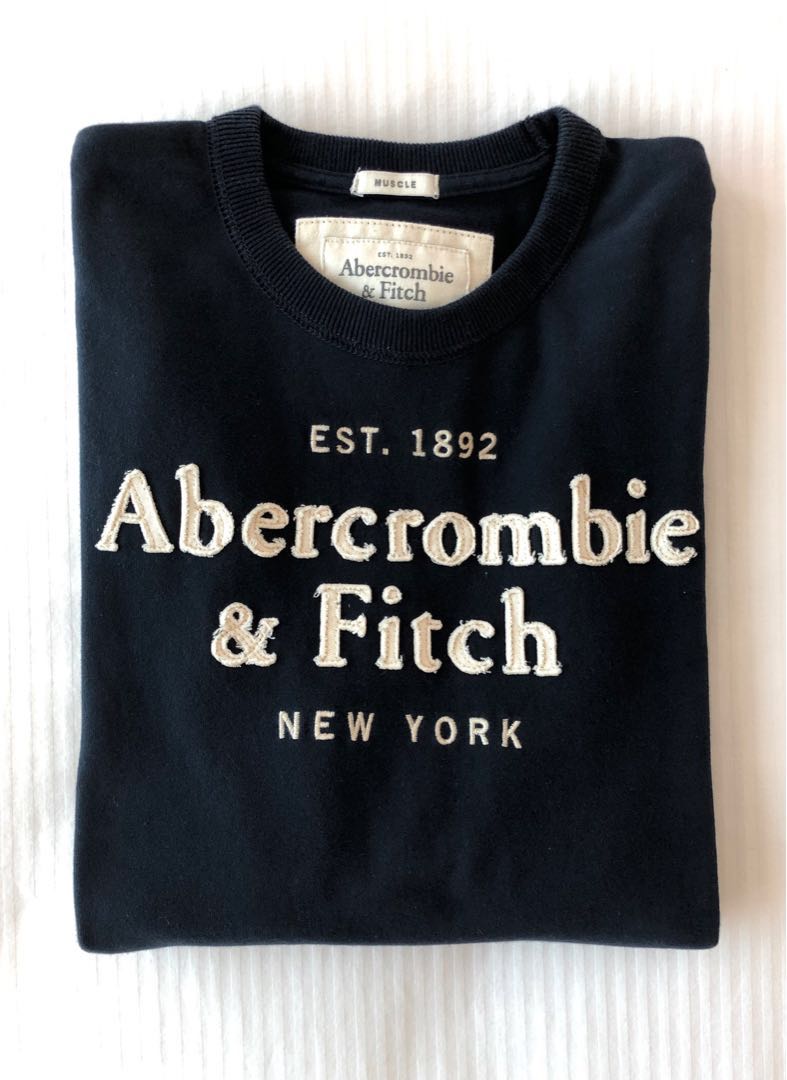 abercrombie and fitch mens muscle shirt