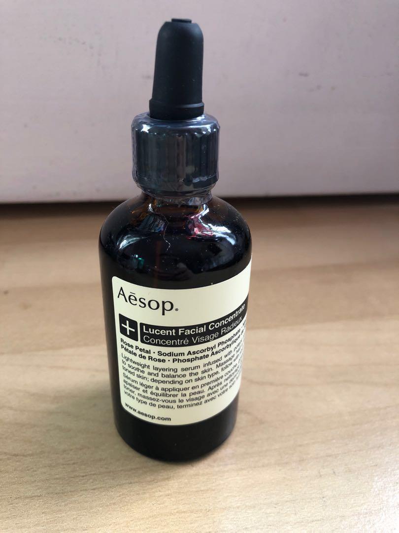 aesop lucent facial concentrate 60ml