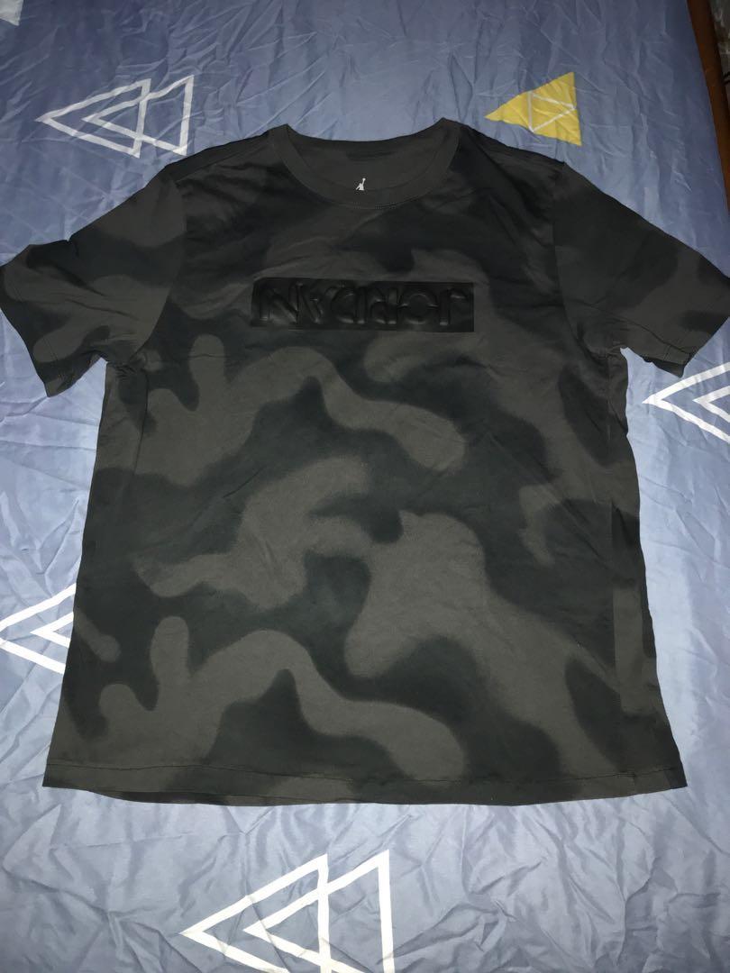 Jordan retro top 5 camo shirt
