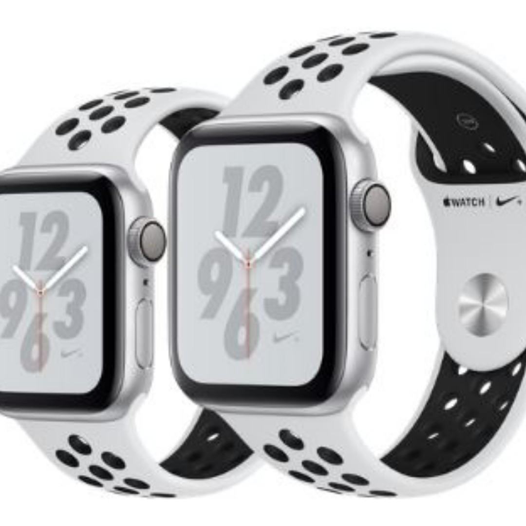 apple watch platinum black
