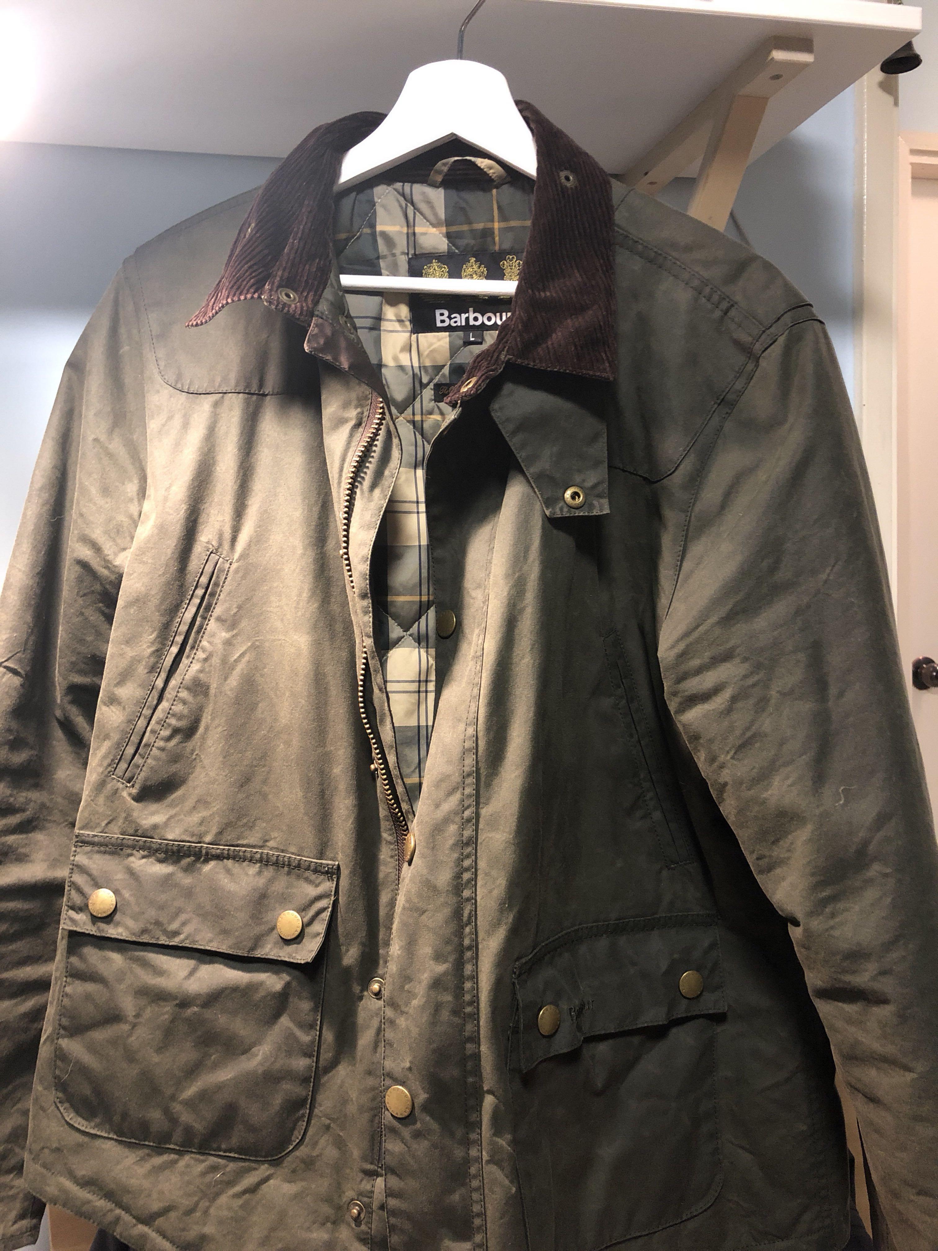 washing a barbour wax jacket