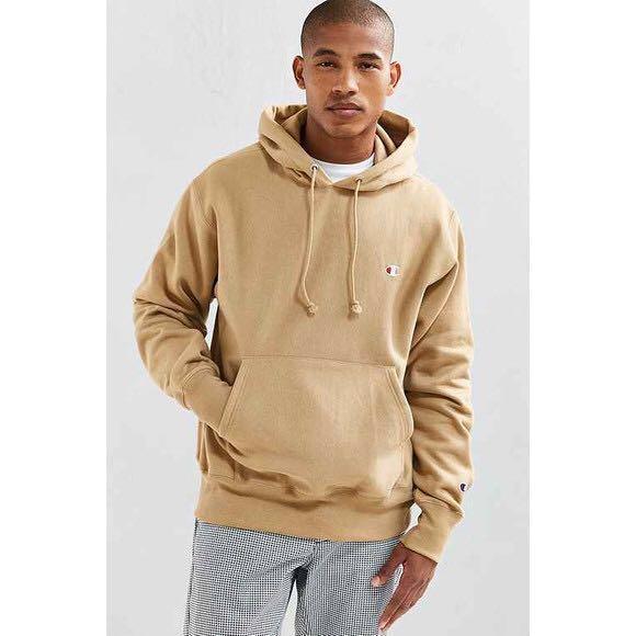 beige champion hoodie, Men's Fashion 