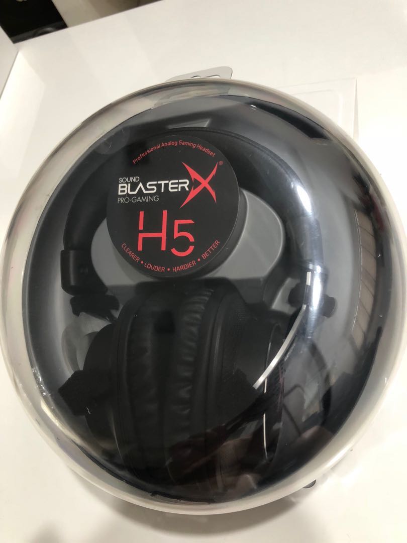Headphones Sound Blasterx H5 Tournament Edition Sound Blaster X H5