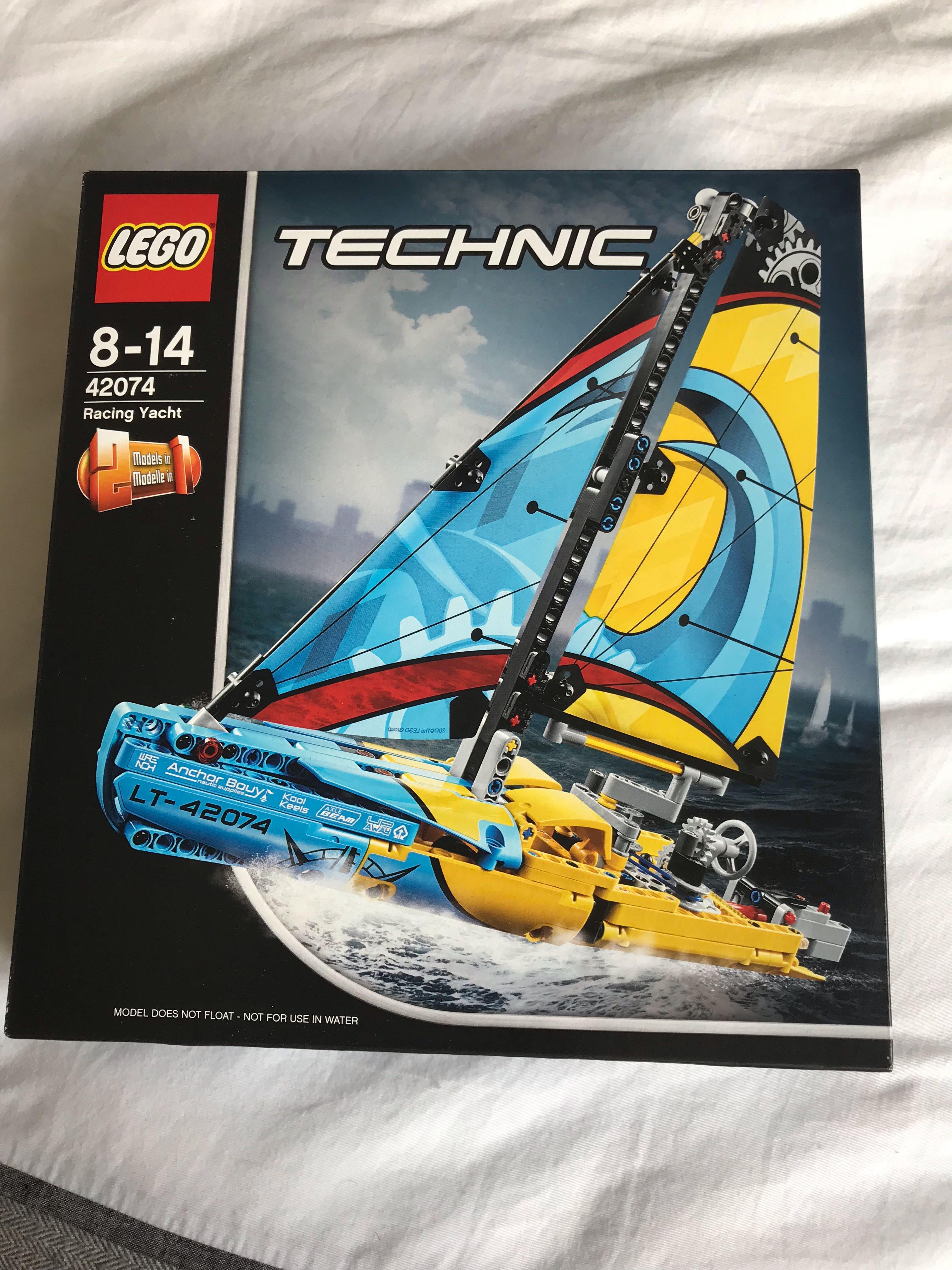 lego technic racing yacht 42074