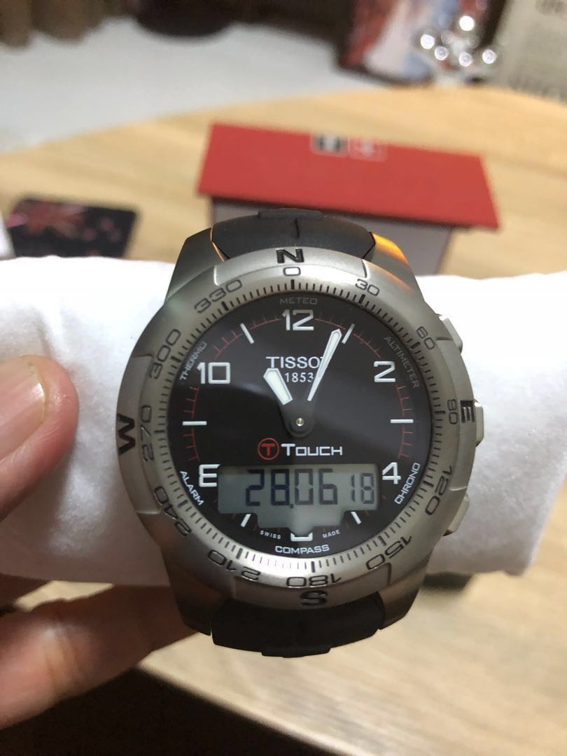 BNIB TISSOT Touch II Titanium watch