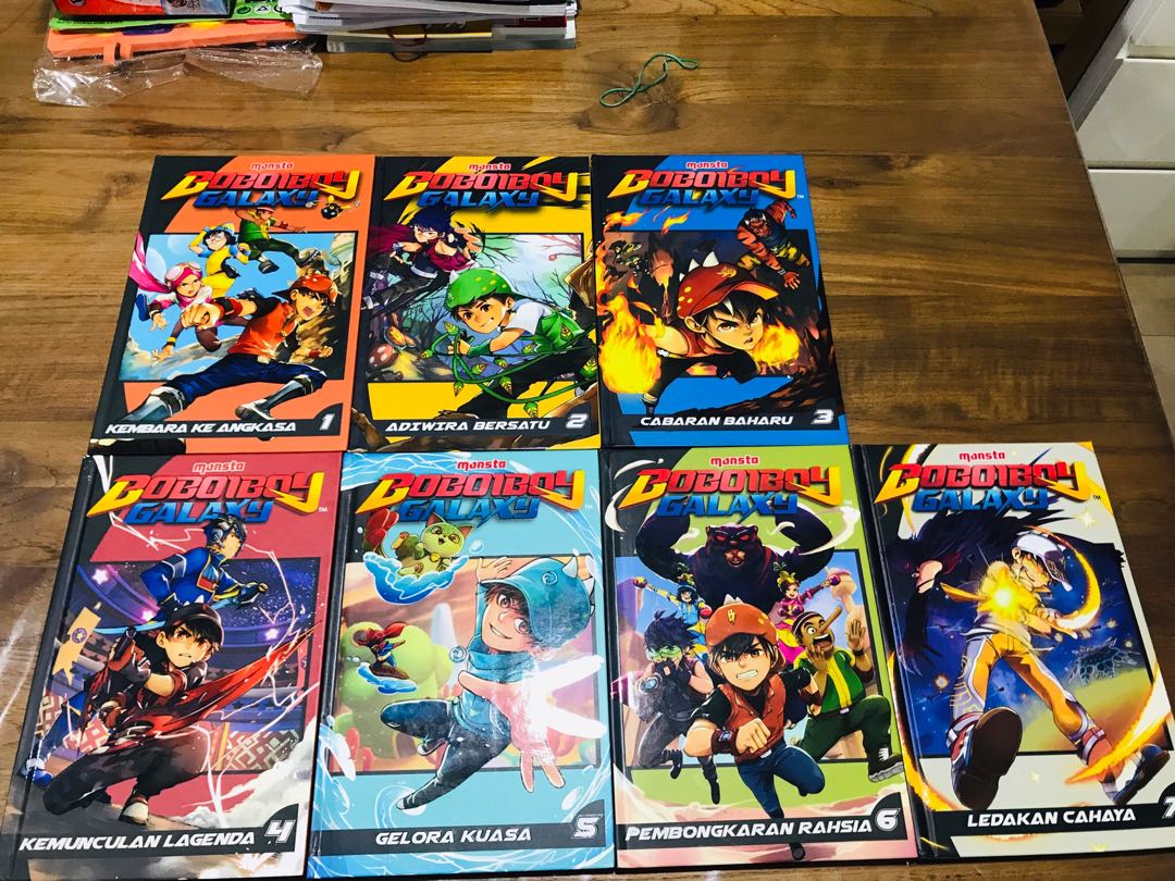Boboiboy Galaxy Comics, Hobbies & Toys, Books & Magazines, Comics & Manga  on Carousell