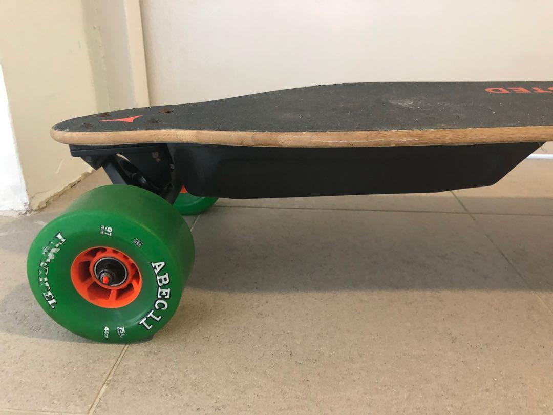 Boosted Board V2 Dual 97mm Abec Extended Battery Bicycles Pmds Personal Mobility Devices Others On Carousell
