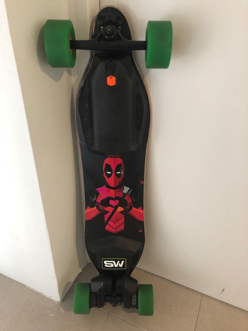 Boosted Board V2 Dual 97mm Abec Extended Battery Bicycles Pmds Personal Mobility Devices Others On Carousell