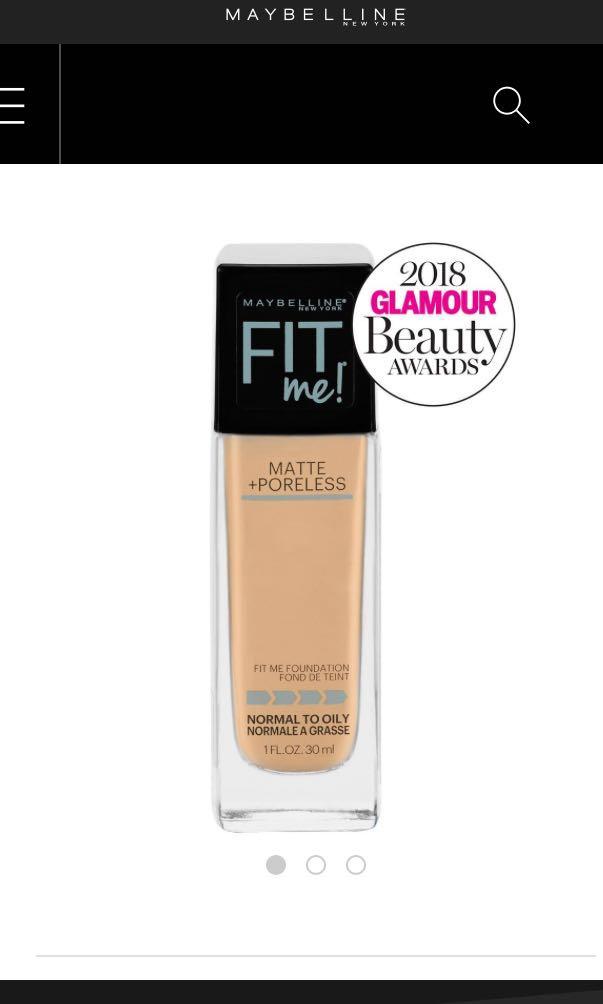 Brand New Maybelline Fit Me Matte Poreless Foundation 120 Classic Ivory Health Beauty Makeup On Carousell
