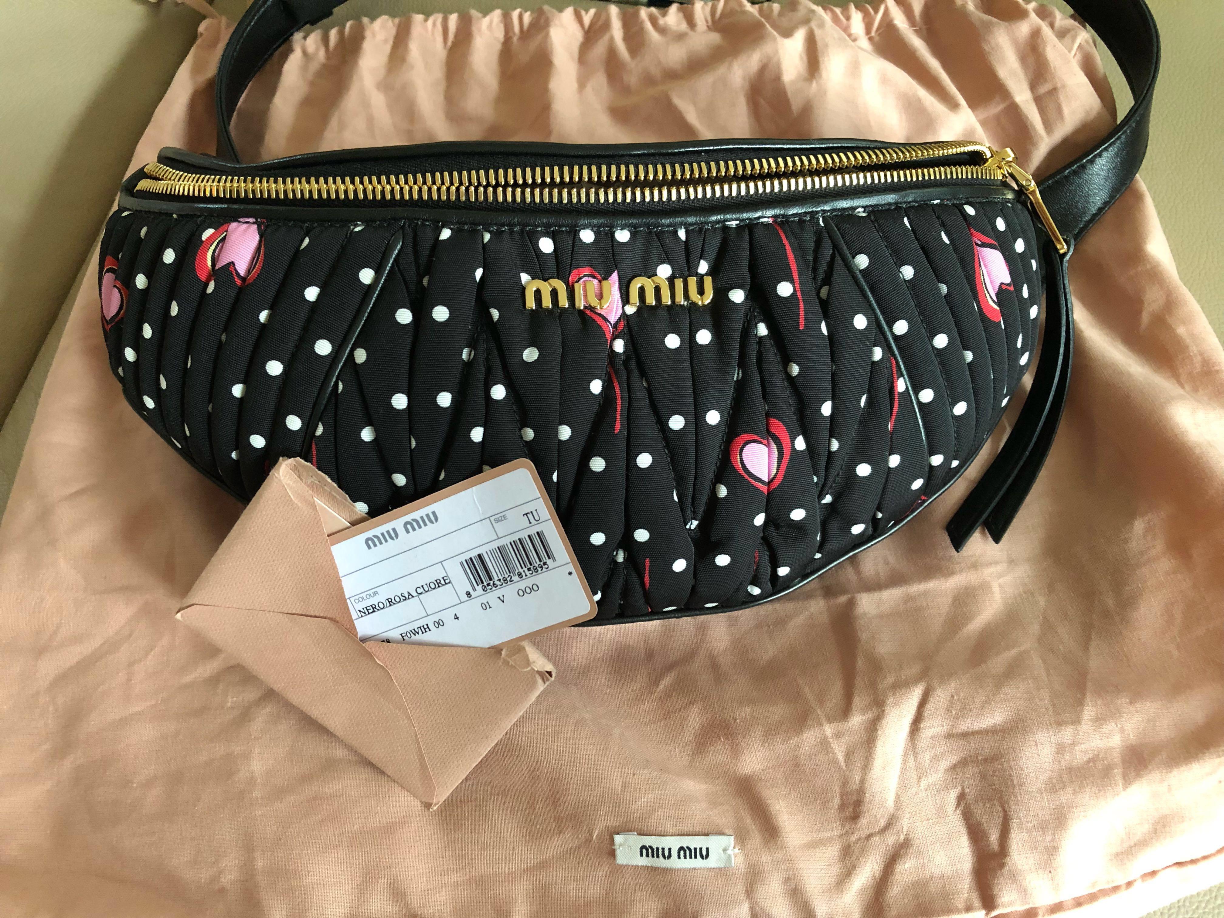 Brand New MIU MIU Waist Pouch