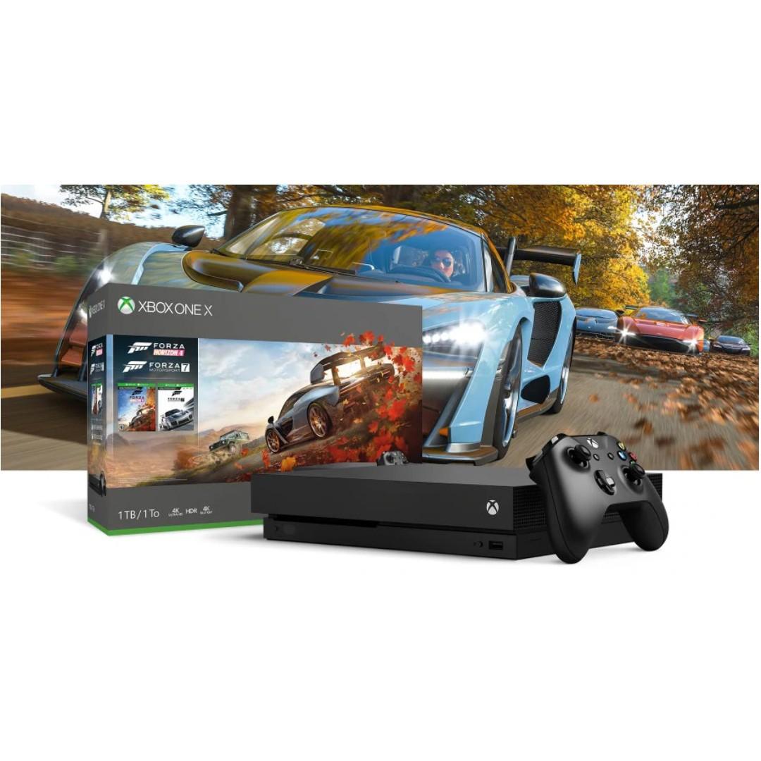 New Xbox One X And S Bundles Available With Forza Horizon 4 And More Gamespot