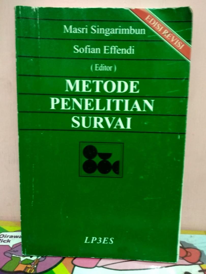 Buku Metode Penelitian Survai Masri Singarimbun Buku Alat Tulis Buku Pelajaran Di Carousell