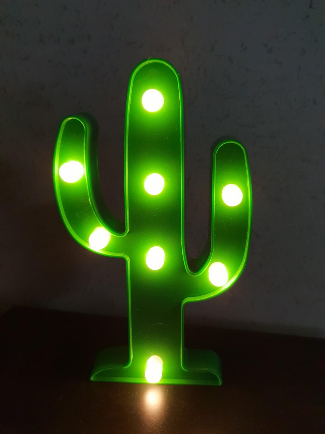 Cactus Night Light Babies Kids Toys Walkers On Carousell