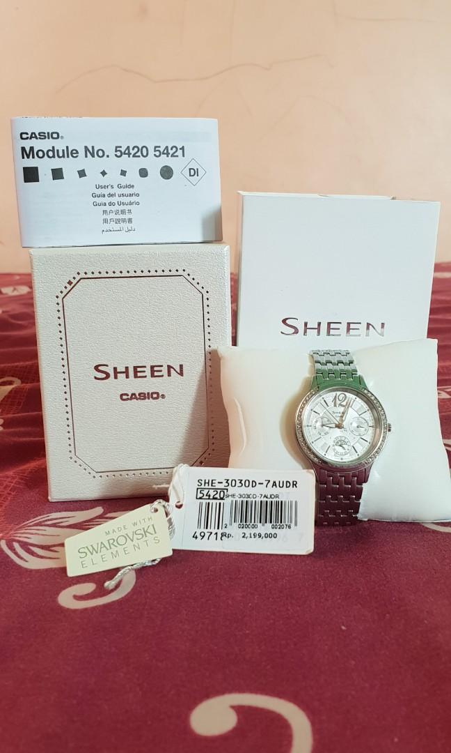 Casio sheen original online