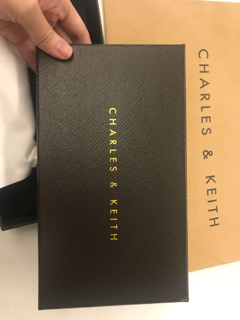 Charles Keith Paper Bag Box Dust Bag Authentic Card Luxury