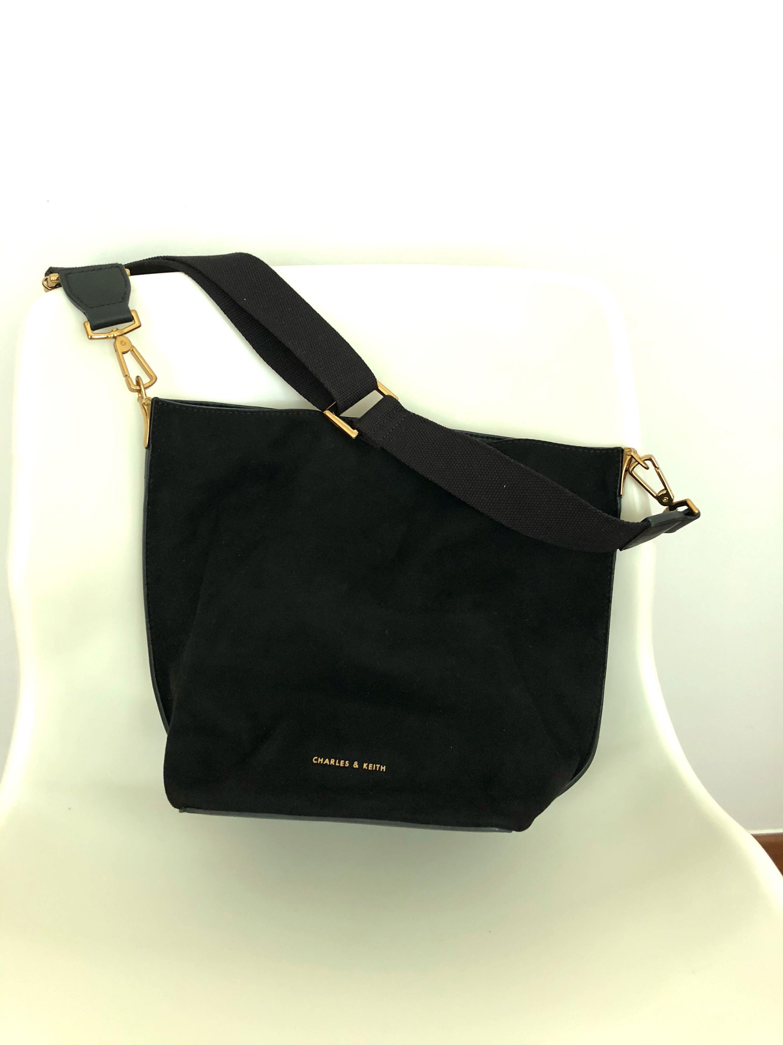charles and keith slouchy sling bag