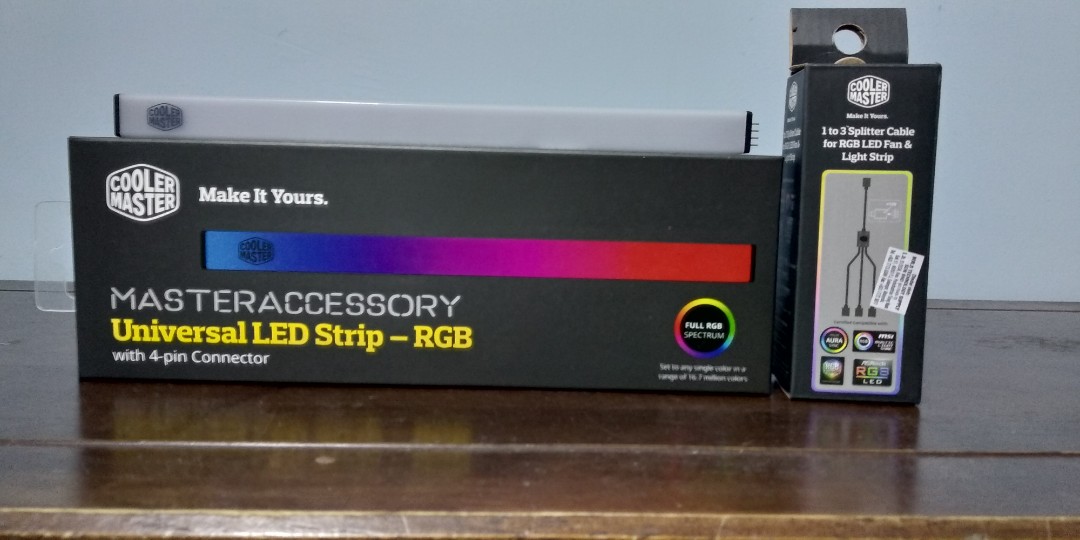 Cooler Master Universal RGB Strips Computers Tech Parts