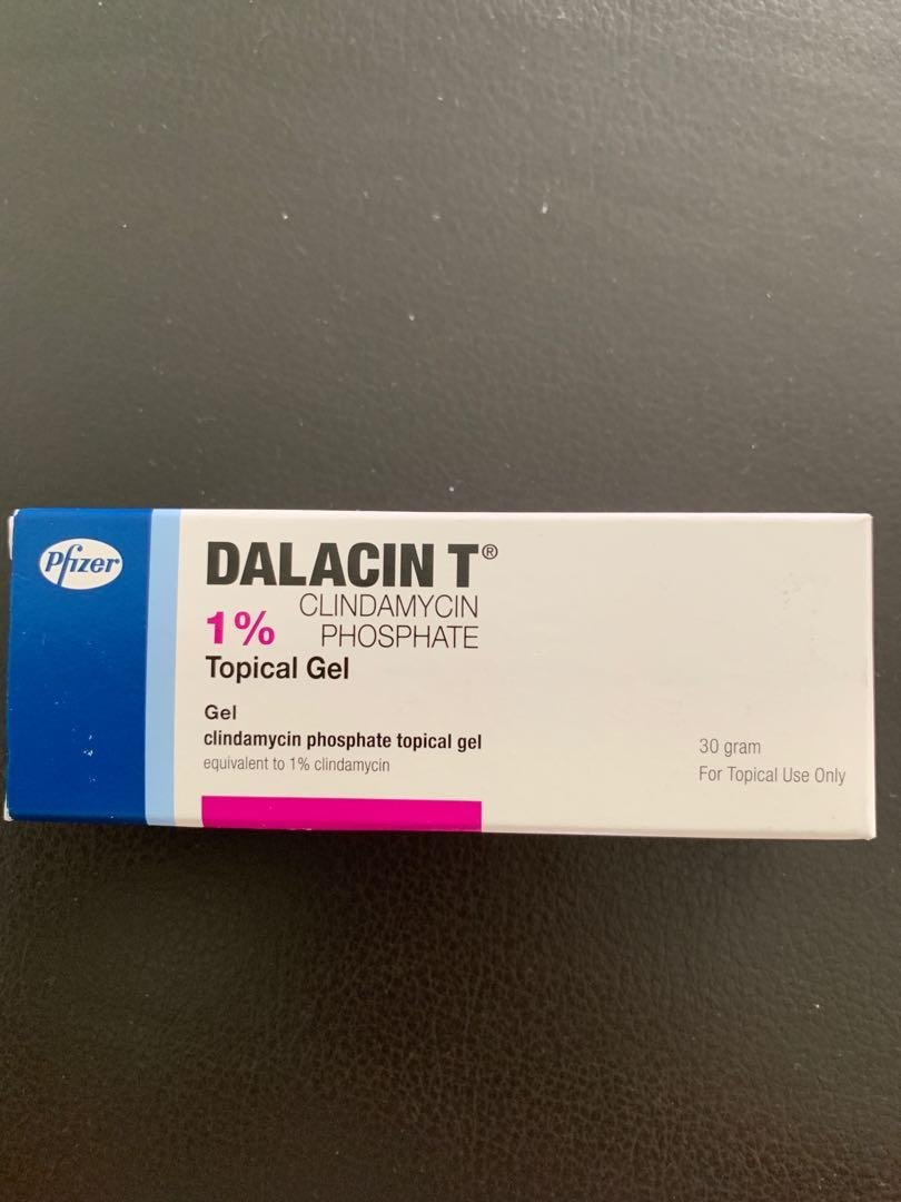 Dalacin T Topical Gel Health Beauty Face Skin Care On Carousell