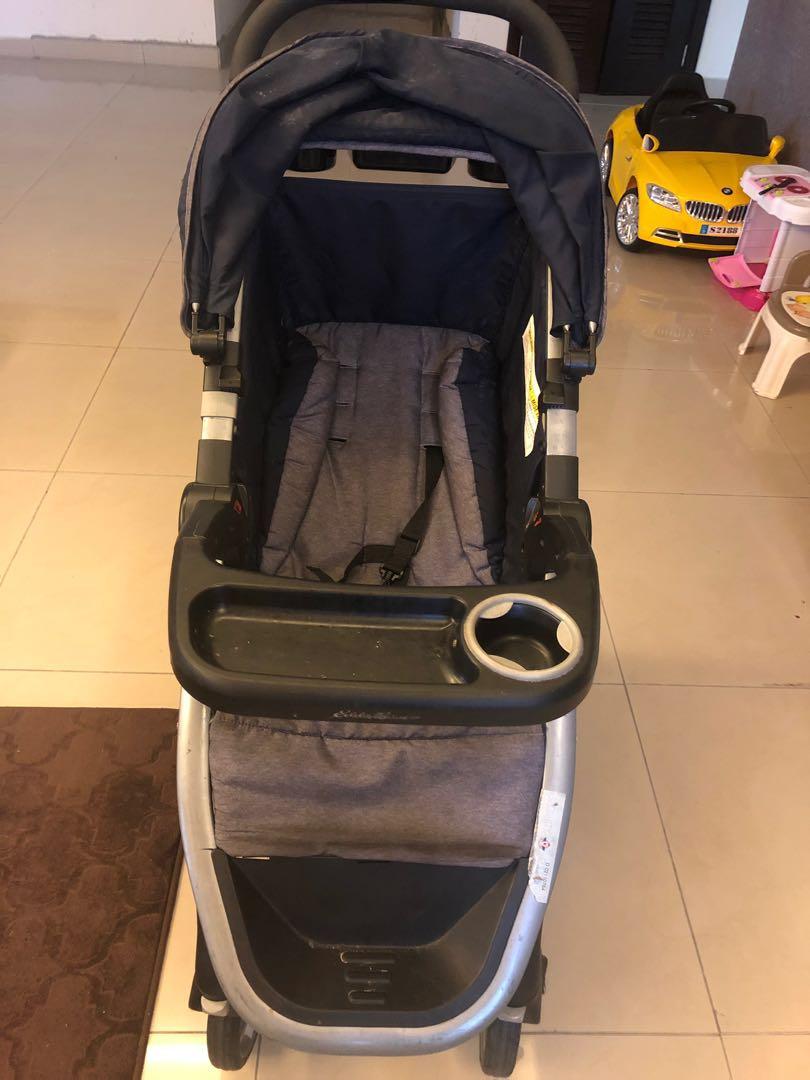 How to fold eddie clearance bauer alpine 3 stroller