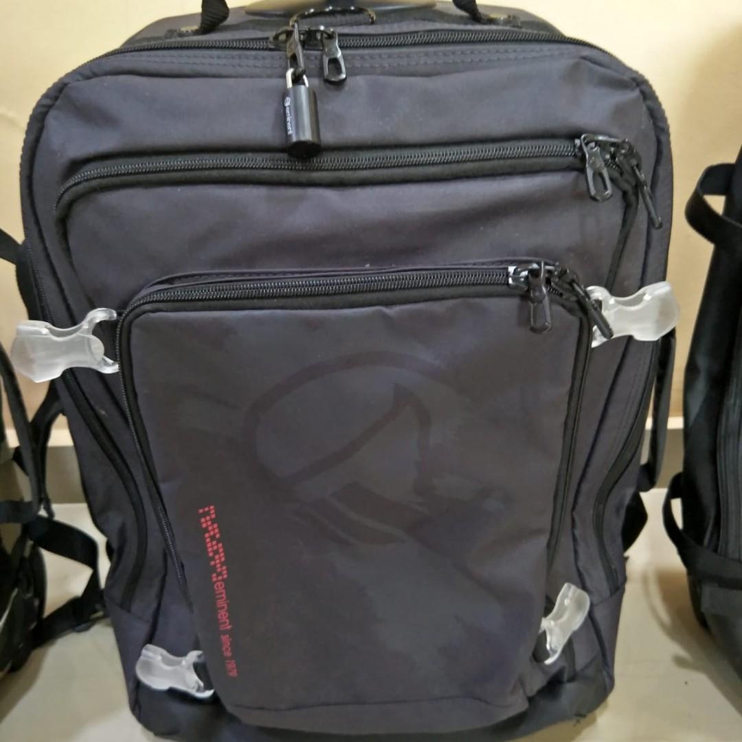 Eminent lightweight backpack with trolley AL04N 20" Cabin size, Hobbies